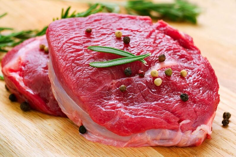 meat to increase power