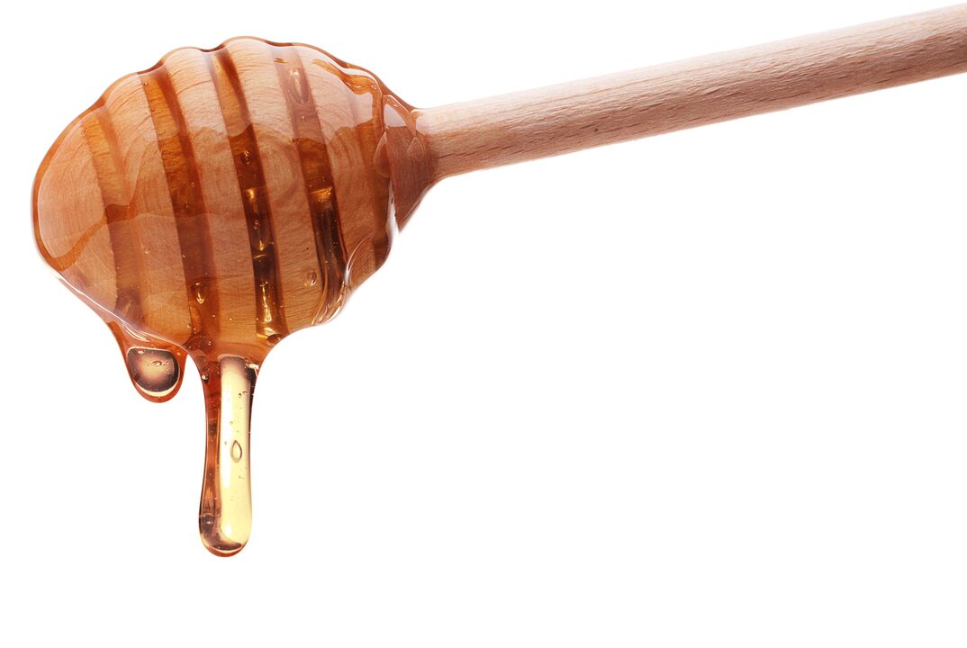 Honey symbolizes male lubrication when stimulated