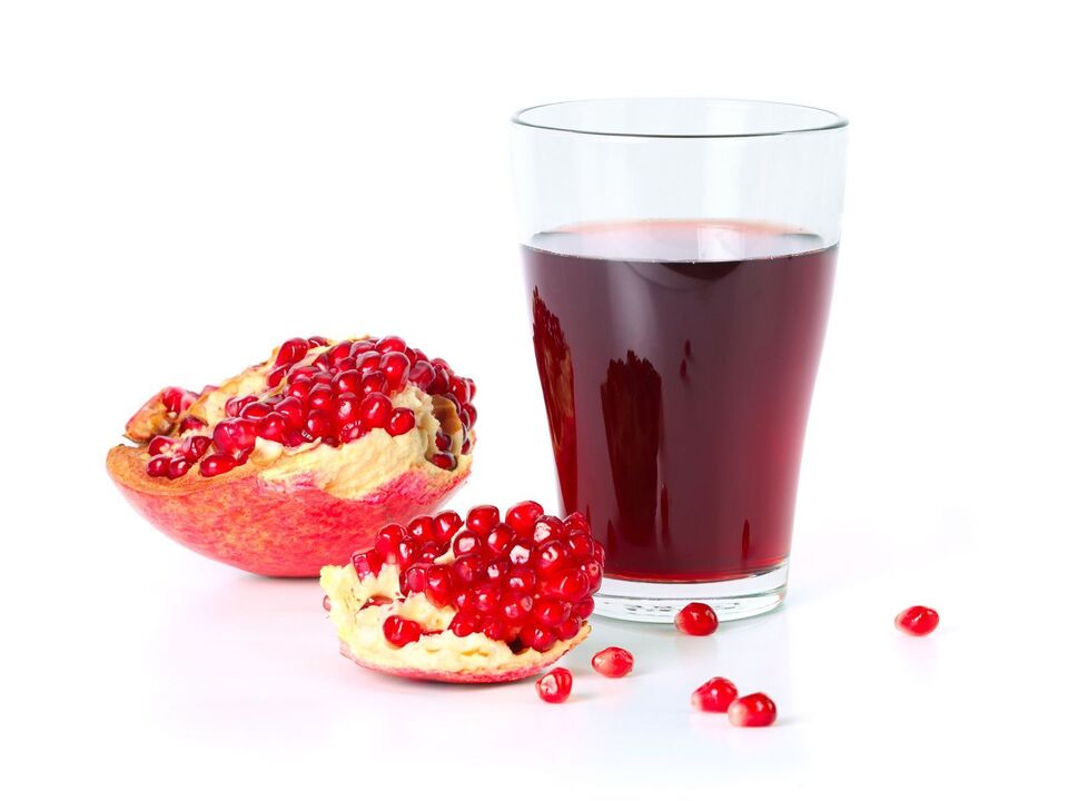 pomegranate juice for strength