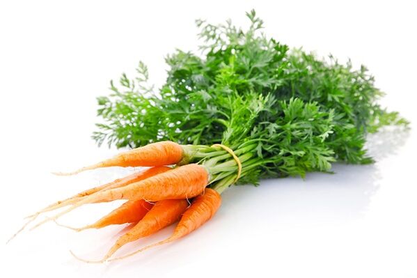 Fresh carrots have a positive effect on activity